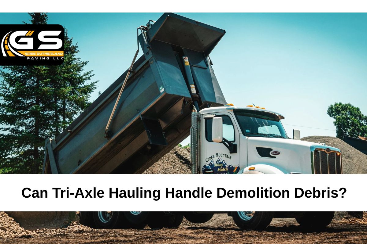 triaxle hauling